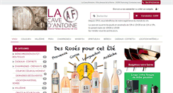 Desktop Screenshot of lacavedantoine.com